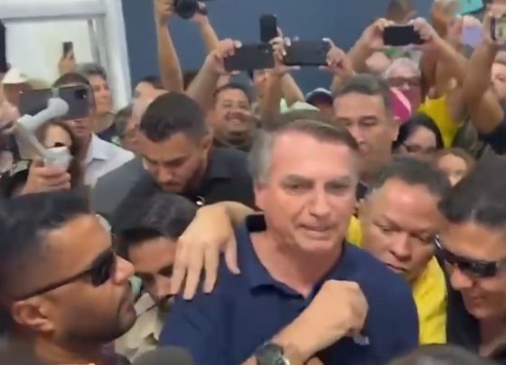 Caravanas de Sinop, Sorriso e Lucas do Rio Verde acompanham Bolsonaro em visita ao Mato Grosso