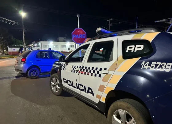 Motociclista fica ferido em colisão com carro em Lucas do Rio Verde