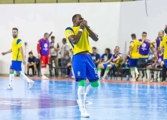 brasil, seleção de futsal Por: Divulgação/Conmebol/Direitos Reservados