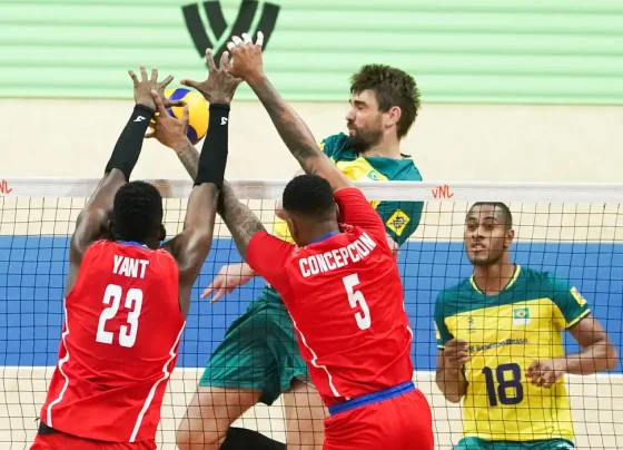 brasil, cuba, liga das nações, vôlei Por: Maurício Val/FV Imagens/CBV/Direitos Reservados