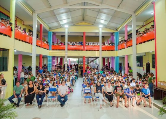 Prefeitura de Lucas do Rio Verde entrega reforma e ampliação de escola; investimento é de mais de R$ 3.1 milhões