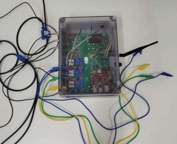 Analisador de qualidade de energia elétrica transmite os dados coletados a longas distâncias  - Foto por: Arquivo/Pesquisador