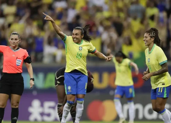 seleção brasleira feminina de futebol faz 4 a 0 na Jamaica, na Arena Pernambuco, no primeiro de dois amistosos, em 01/06/2024 Por: Lívia Villas Boas/CBF/Direitos Reservados