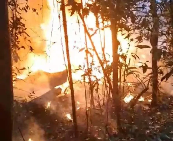 Vitimas carbonizadas em acidente aereo de Sorriso sao identificadas