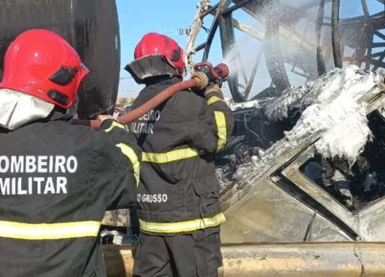 Acidente com três carretas e ônibus deixa 05 mortos e 11 feridos em Rondonópolis