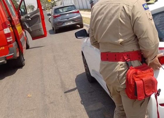 Corpo de Bombeiros Resgata Bebê Preso Dentro de Carro em Nova Mutum