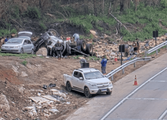 Câmeras da Nova Rota flagram saque de carga na BR-364; PRF aponta para prática de crime