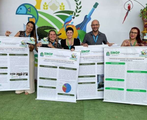 Trabalho desenvolvido em Sinop é premiado em Mostra Nacional de Saúde