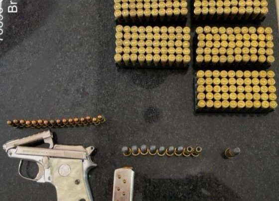 Polícia Civil apreende uma arma de fogo e prende foragido da Justiça de Nova Mutum