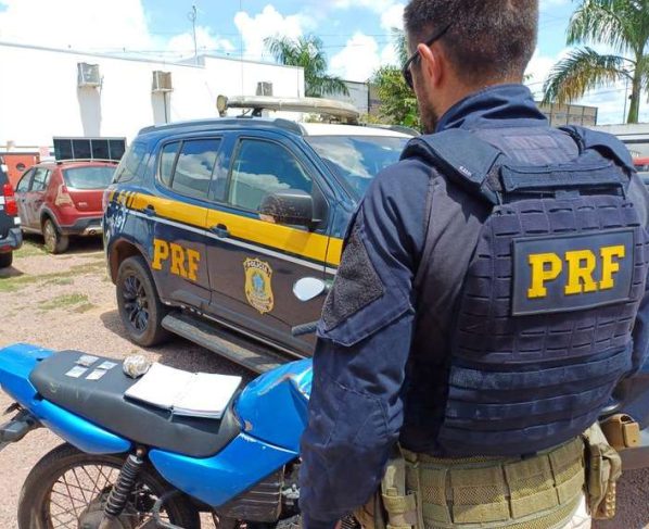 Polícia Rodoviária Federal prende motociclista por tráfico após fuga perigosa no Norte de Mato Grosso
