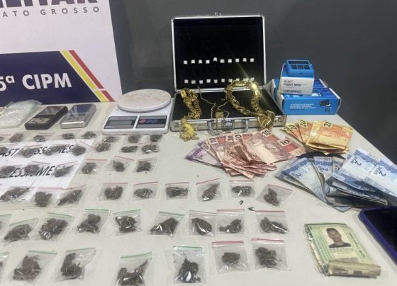 Casal é detido por tráfico de drogas com maquininhas de cartão em Mato Grosso