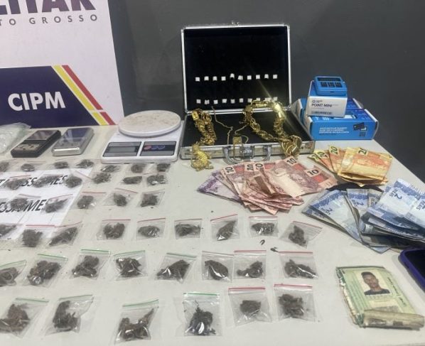 Casal é detido por tráfico de drogas com maquininhas de cartão em Mato Grosso