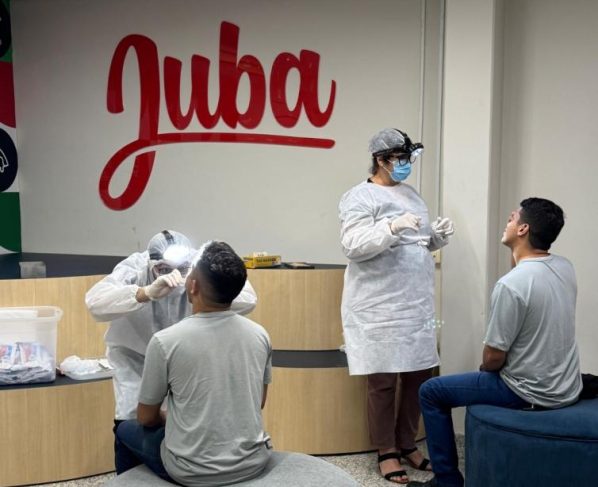 Prefeitura de Caceres e Juba juntos na prevencao ao cancer bucal durante o Maio Vermelho