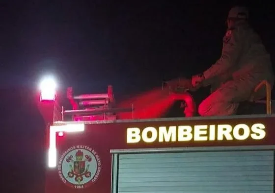 Incêndio é controlado em Confresa após fogo atingir terreno com vegetação seca