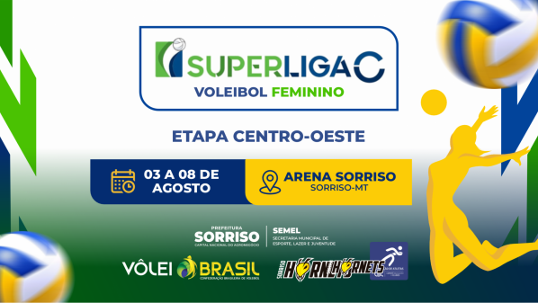 Sorriso Hornets estreia neste domingo na Superliga C de Voleibol Feminino confira a tabela completa