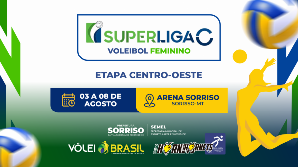 Sorriso Hornets estreia neste domingo na Superliga C de Voleibol Feminino confira a tabela completa