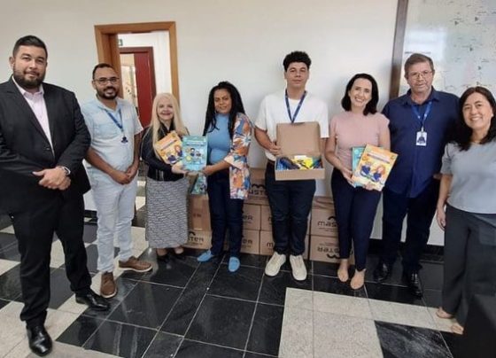 TRE MT reforca alfabetizacao em Mato Grosso com doacao de kits educacionais do Programa MT Mais