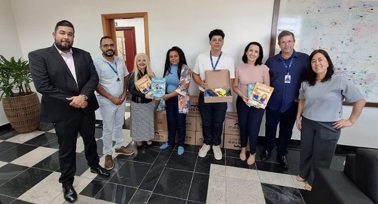 TRE MT reforca alfabetizacao em Mato Grosso com doacao de kits educacionais do Programa MT Mais
