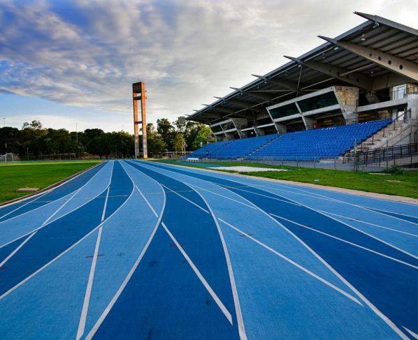 Atletas TransA 42ª edição do Troféu Brasil de Atletismo é no COT da UFMT (Foto: Reprodução)
