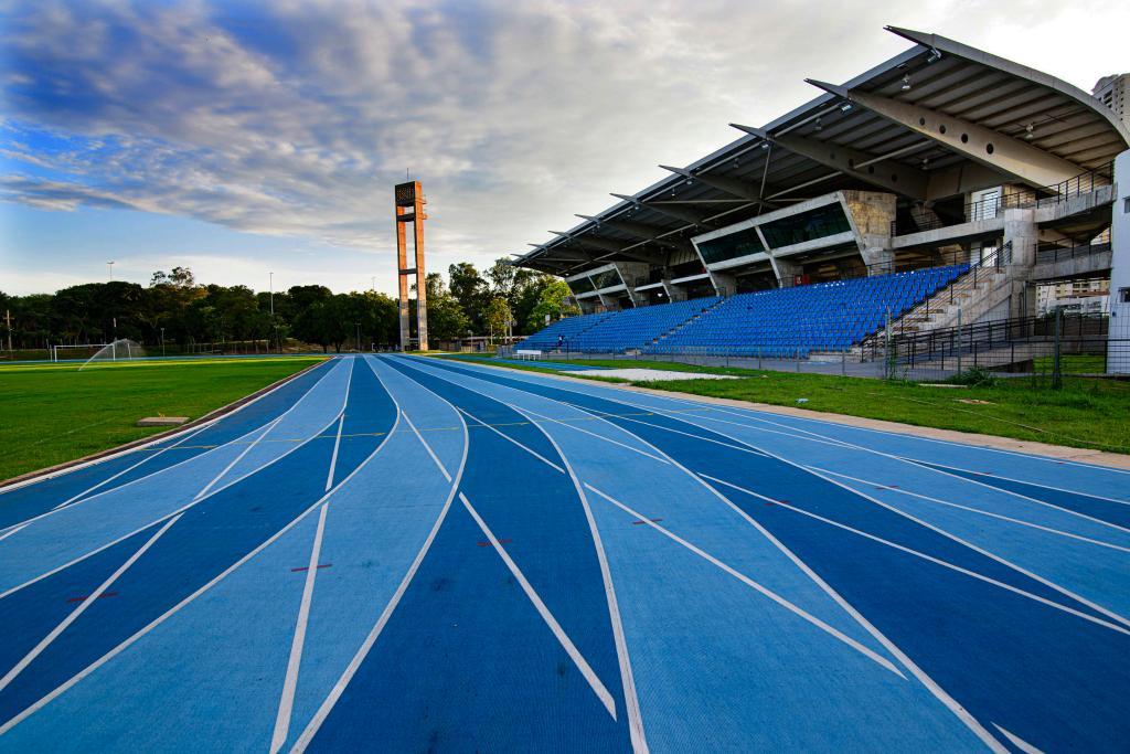 Atletas TransA 42ª edição do Troféu Brasil de Atletismo é no COT da UFMT (Foto: Reprodução)