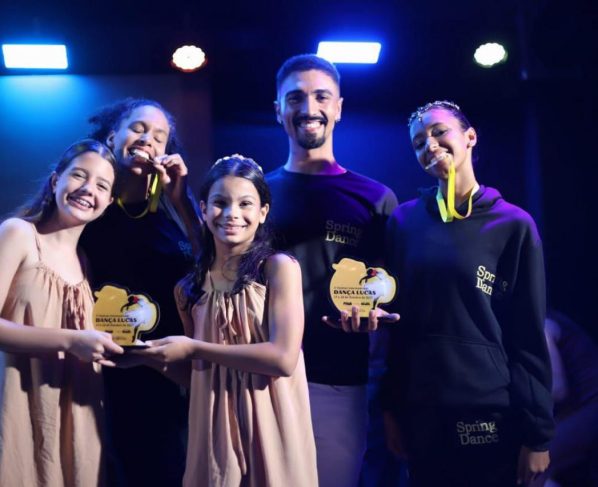 Dancarinos de Sorriso conquistam cinco medalhas em festival intermunicipal