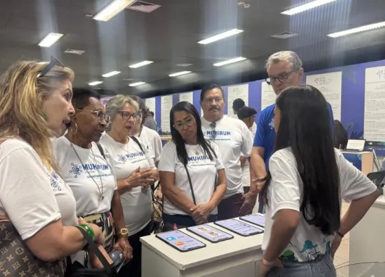 Idosos do Muxirum Digital conhecem ciência e tecnologia em Cuiabá