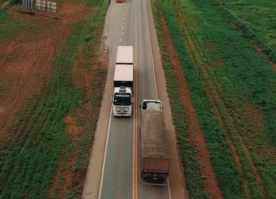 rodovia caminhoes