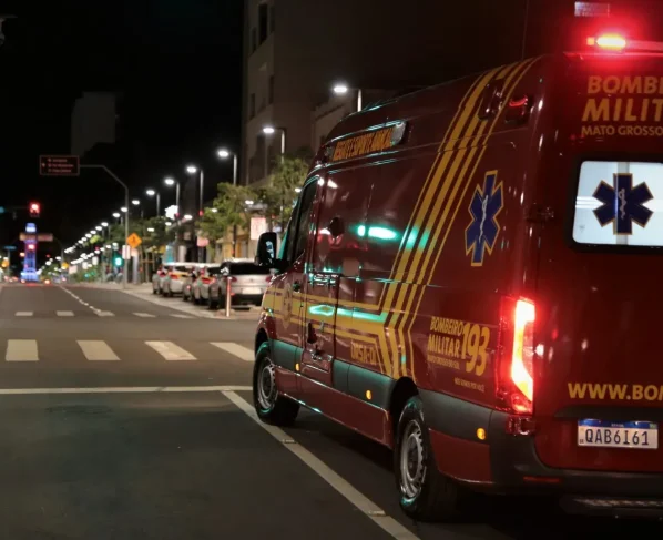 Motorista é resgatada após carro capotar e cair em valeta em Sinop