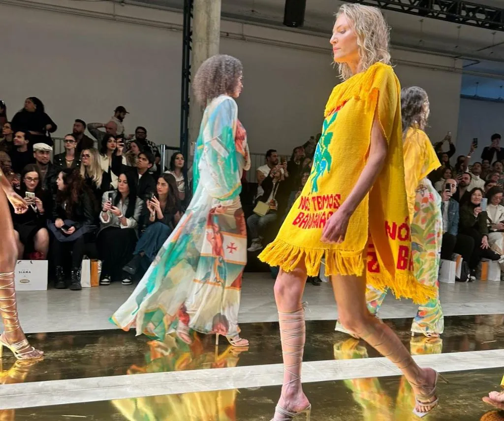 Rendeiras de Limpo Grande estreiam no São Paulo Fashion Week