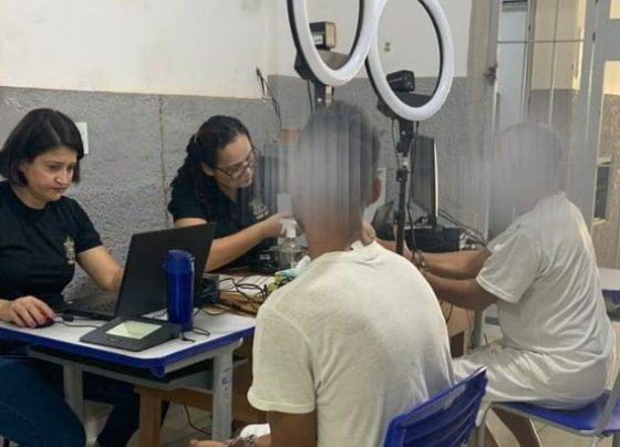 Revisao eleitoral atende 44 reeducandos da Cadeia Publica de Jaciara