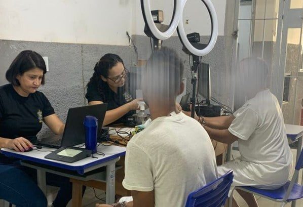 Revisao eleitoral atende 44 reeducandos da Cadeia Publica de Jaciara