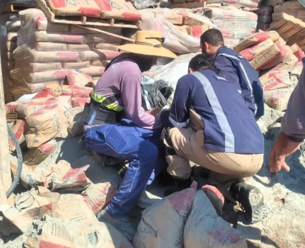 Trabalhador é atingido por palete de cimento em Sinop