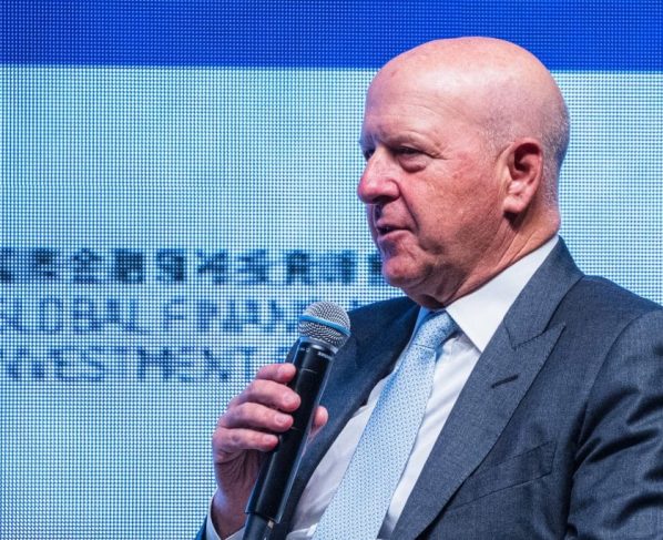 David Solomon, CEO do Goldman Sachs, na Cúpula de Investimentos de Líderes Financeiros Globais, em Hong Kong