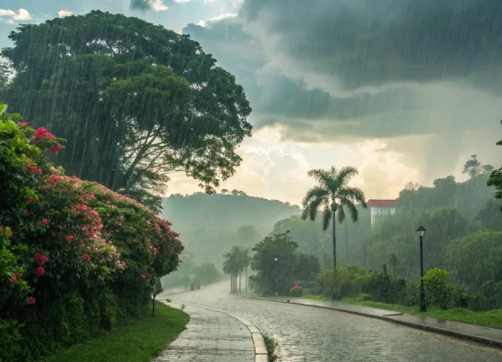 Chapada dos Guimarães tem manhã nublada e 20°C