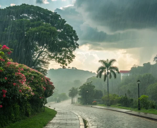 Chapada dos Guimarães tem manhã nublada e 20°C