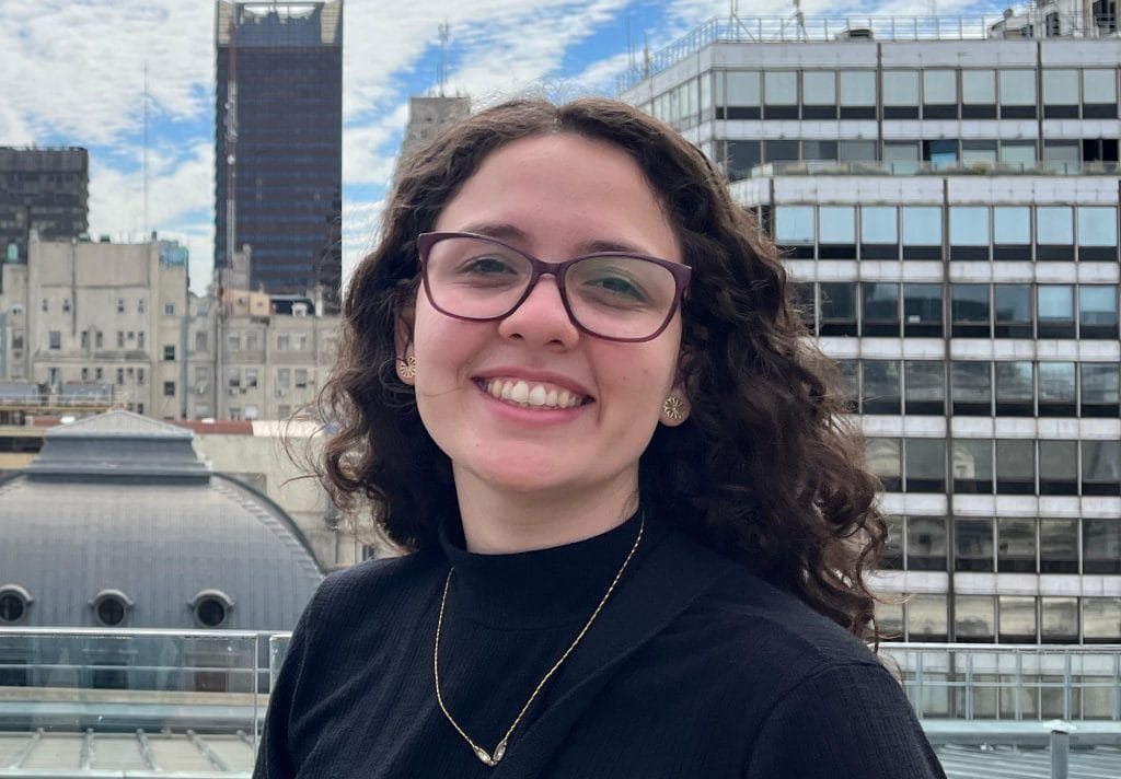 Nicole Davila esteve no 9º World Summit AI (WSAI), realizado em Amsterdam, em outubro