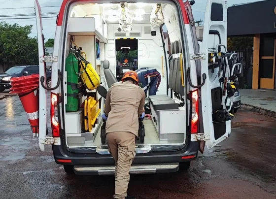 Duas mulheres ficam feridas em colisão de moto e Creta em Sorriso