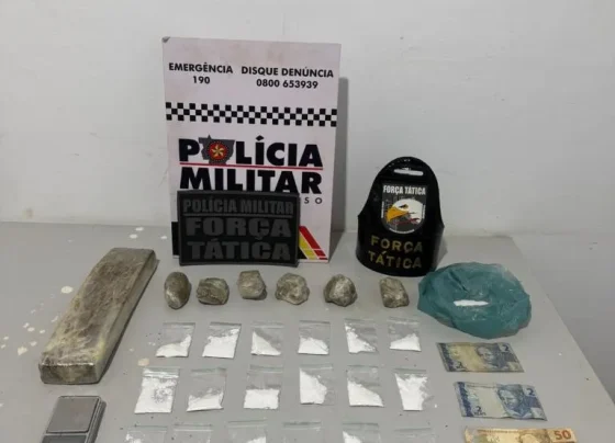 Força Tática prende faccionado em ação de drogas