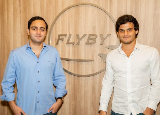 Gianlucca Nahas e Marco Fragali, sócios da FlyBy: experimento adolescente que vai faturar R$ 650 milhões