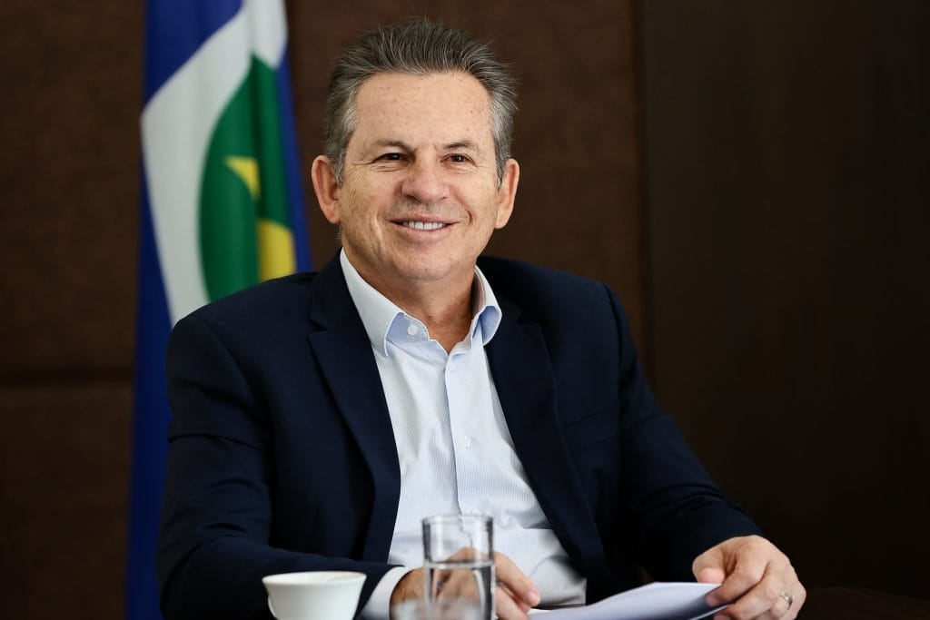 Mauro Mendes, governador reeleito do Mato Grosso: possibilidade de concorrer ao Senado em 2026