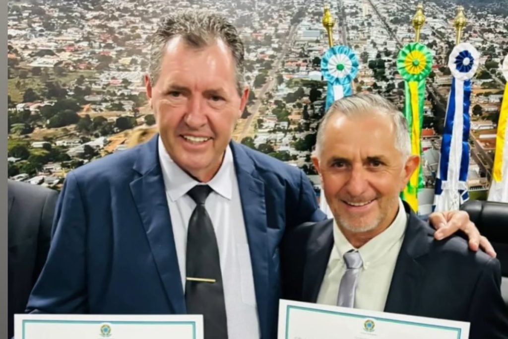 Prefeito e vice-prefeito de Paranhos