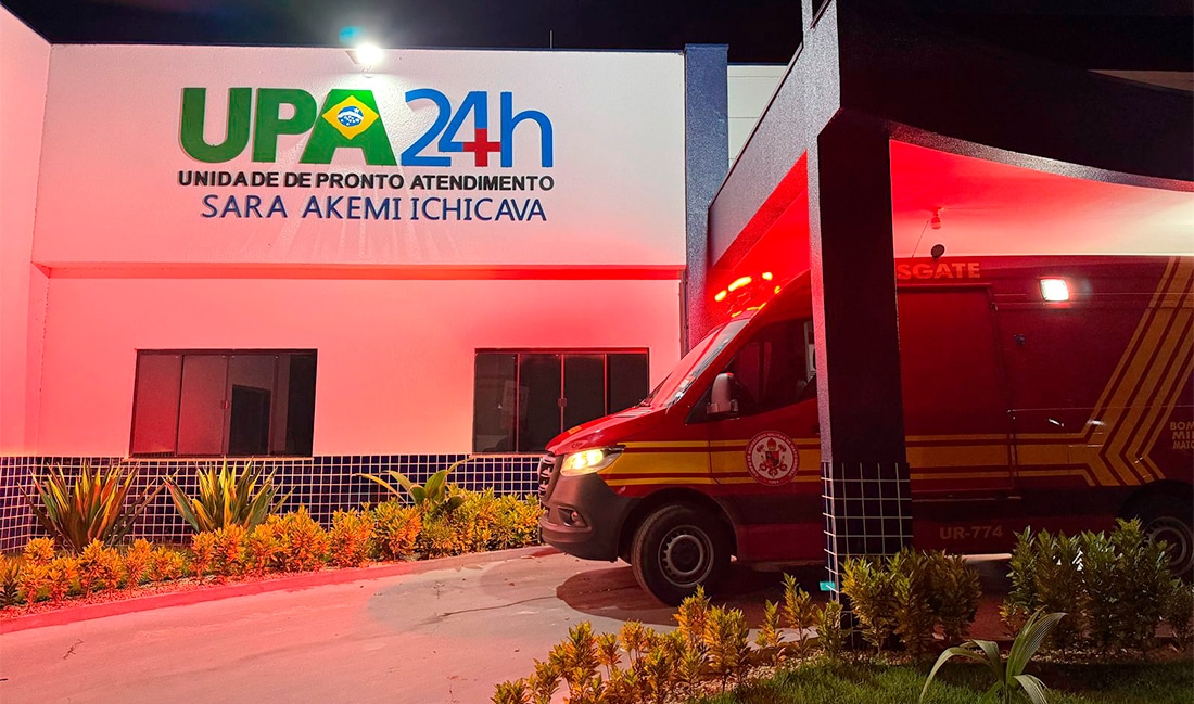 Com orientação dos bombeiros via telefone, familiares salvam bebê engasgado em Sorriso