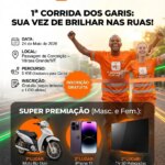 Corrida inédita em MT celebra garis e conta com apoio do deputado Fabinho Tardin