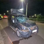 Motociclista fica gravemente ferido após colidir com carro às margens da BR-163 em Sinop