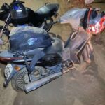 Mulher fica ferida após pneu de moto estourar em Sinop