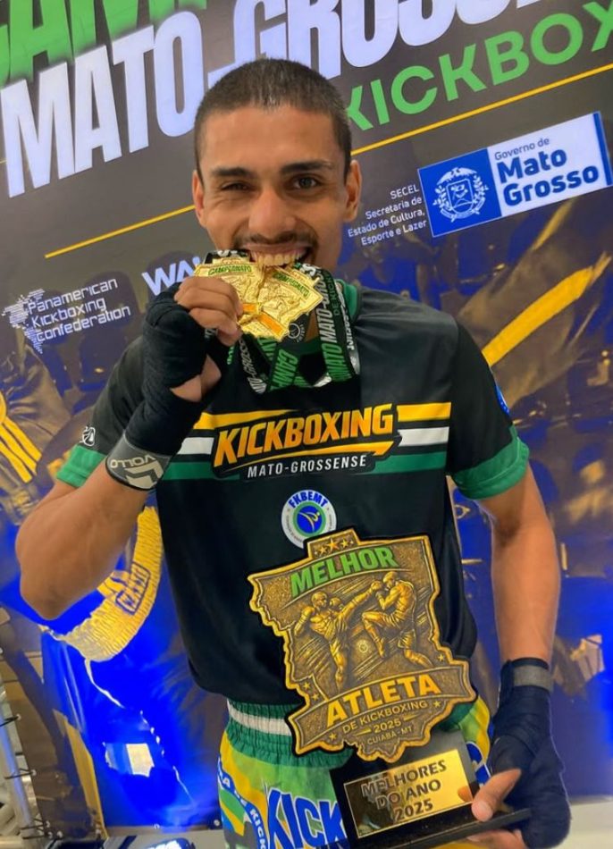 Mato Grosso conquista 17 medalhas no Campeonato Brasileiro de Kickboxing 2026