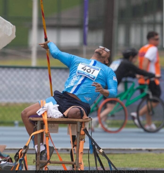 Altaflorestense conquista prata no Circuito Paralímpico de Atletismo realizado no CTPB
