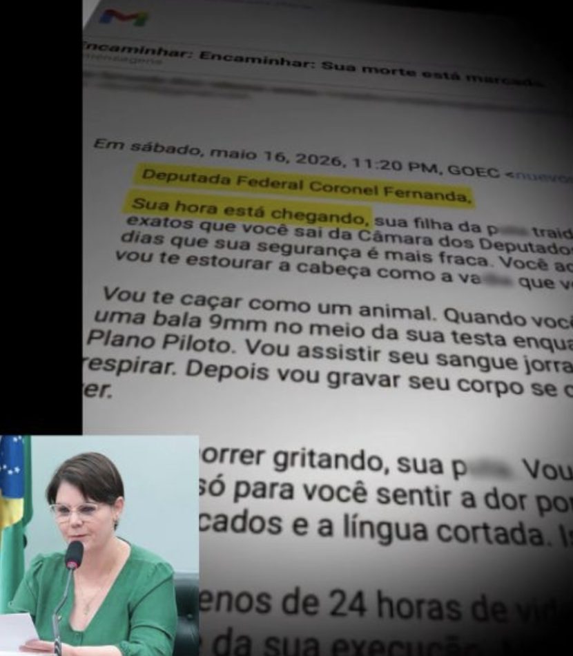 Ameaça de morte contra deputada de MT mobiliza autoridades em Brasília