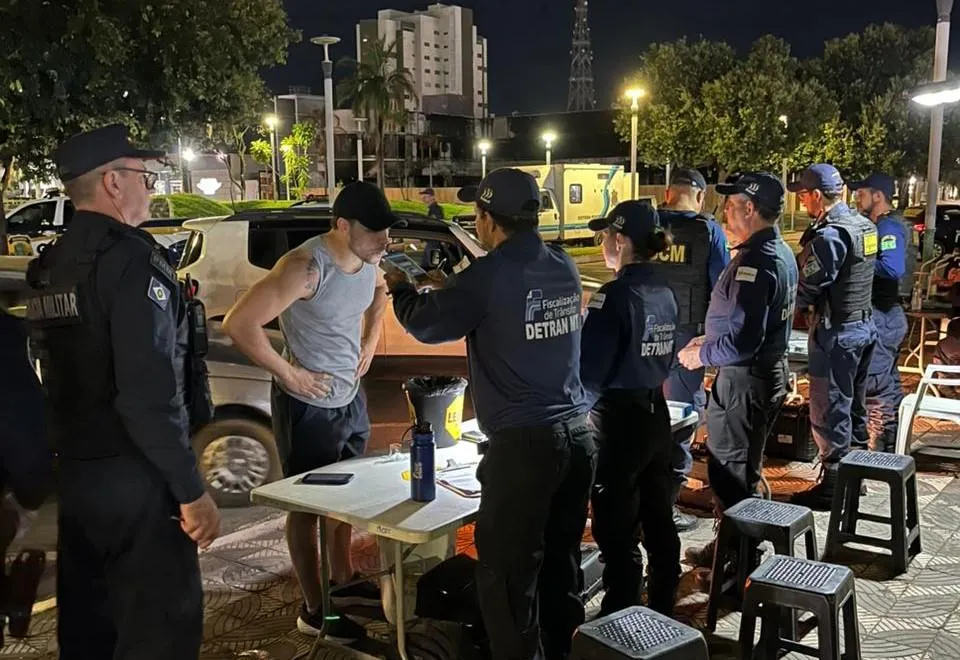 Operação Lei Seca prende 76 motoristas por embriaguez em MT; Sorriso lidera ranking de prisões