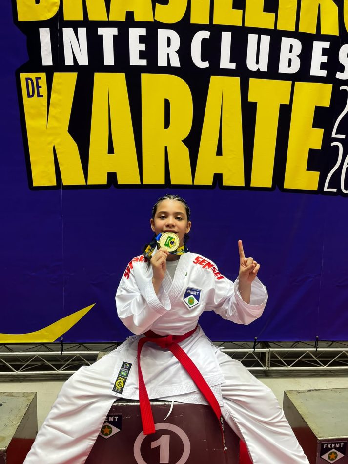 Atletas de Nova Mutum conquistam resultados expressivos no Campeonato Brasileiro de Karatê